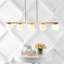 Luminaire suspendu linéaire à DEL, laiton doré / noir-1467290562-1467290563
