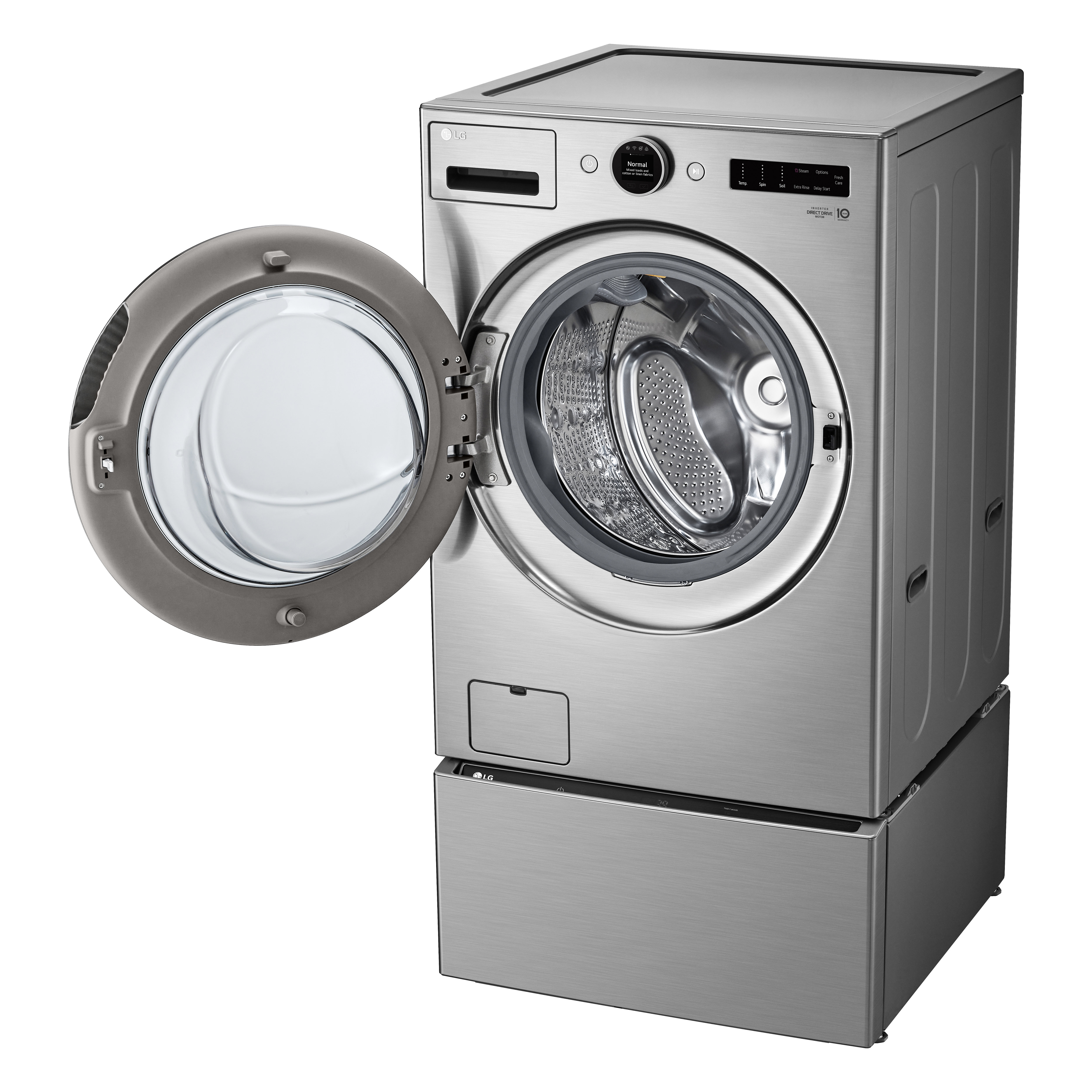 4.5 cu. ft. Ultra Large Capacity Smart wi-fi Enabled Front Load Washer with  TurboWash™ 360° and Built-In Intelligence