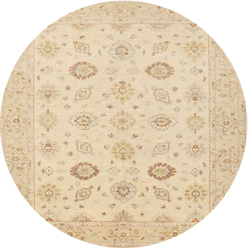 Ceirra Oriental Indoor Rug, Round 5'