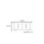 Buffet simple et moderne de style italien