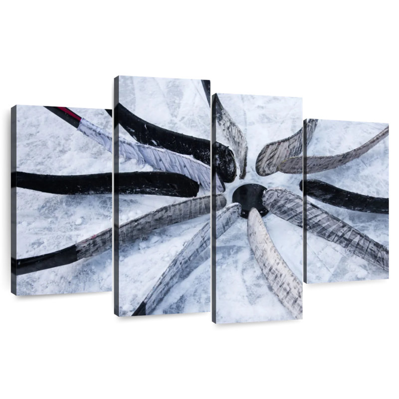 Club de hockey sur glace Sireci, H 48 po x l 75 po