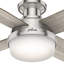 Ventilateur de plafond avec lumières DEL Pollman-2127947512