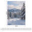 Jeté en flanelle Snowy Mountain Path-133016323