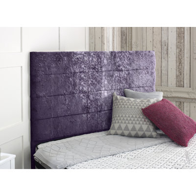 Salmon Upholstered Headboard