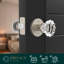 Poignées de porte d'intimité en cristal Feerie Mega Handles-131633326-131633329-131633330