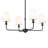 Pallas 4 - Light Steel Dimmable Chandelier-1887964301