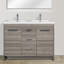 Ensemble de meuble-lavabo double 48 po Wauconda-765671955-765671954