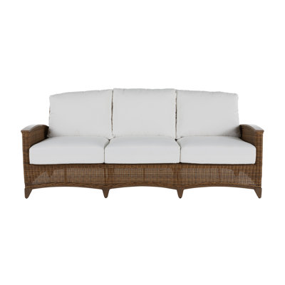Astoria N-Dura Resin Wicker Outdoor Sofa by Summer Classics