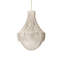 Large Leather Fringe Chandelier-96124005