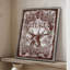 Red Wood Peace, reproduction encadrée - bois massif-1671103871