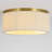 Hassler 2 - Light Drum Cotton Flush Mount Ceiling Light