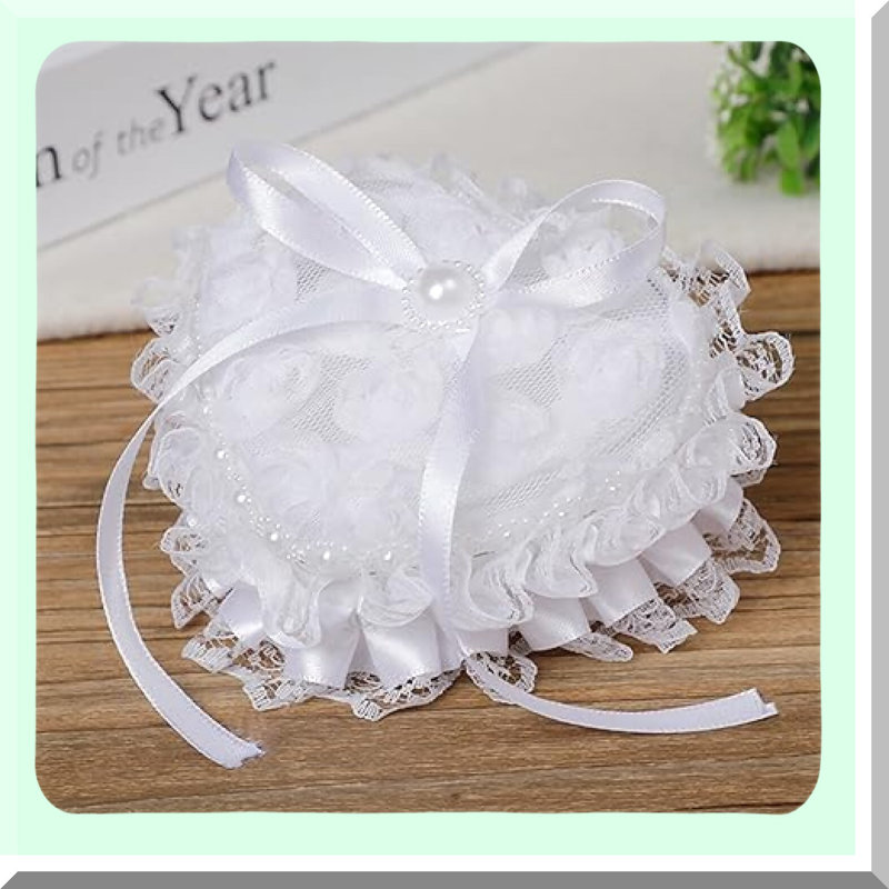 Wedding Ring Pillow Holder for Wedding Ceremony