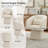Upholstered Swivel Barrel Dining Chairs-671519500