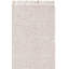 Tapis ivoire / naturel tissé à la main Layth-1628739325