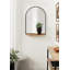Miroir plat avec tablettes Jordie-644608208-644608209