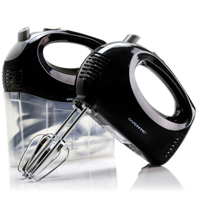 OVENTE Portable 5 Speed Mixing Electric Hand Mixer