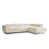 Ivory Polyester/Chenille