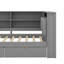 Lit plateforme avec tablettes de rangement, tiroirs, station de charge, DEL, bureau-1336141769-1336141774