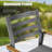 Outdoor Aluminum/Teak Round Dining Set With Olefin Cushions-1215109520
