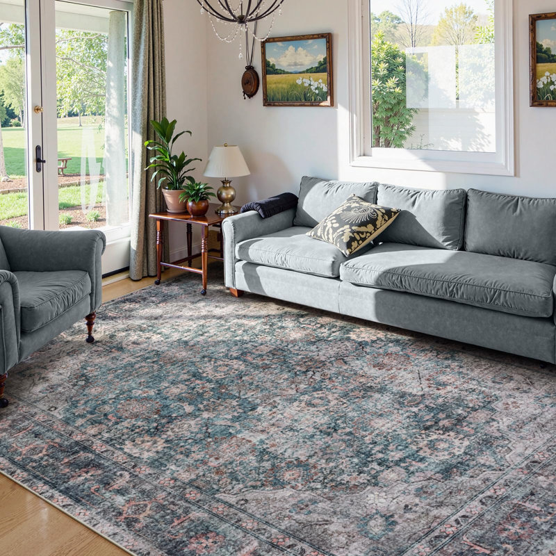 Tapis bohème Watte, Rectangle 6 pi x 9 pi
