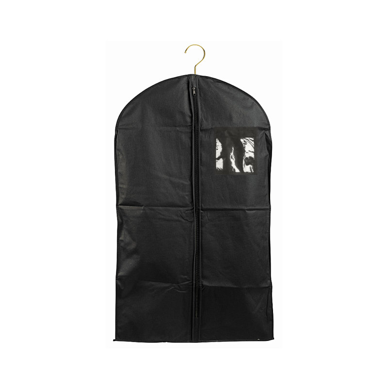 Sac à vêtements de voyage respirant, H 46 po x l 24 po, Noir, noir, noir, noir
