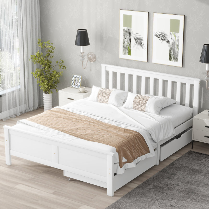Curra Frame Bed, Double (4'6)