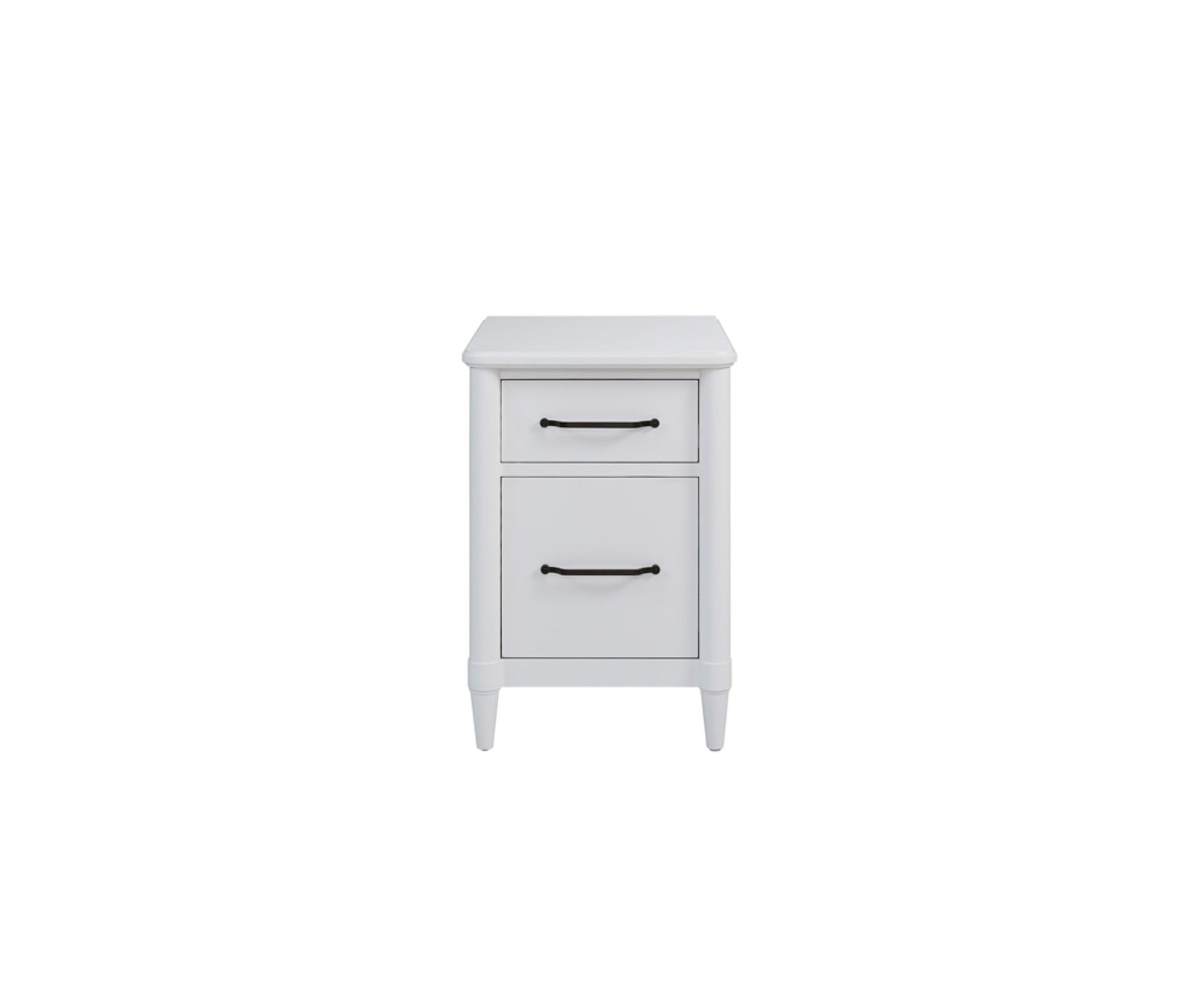 Sabrina 2-Drawer Vertical Filing Cabinet, White