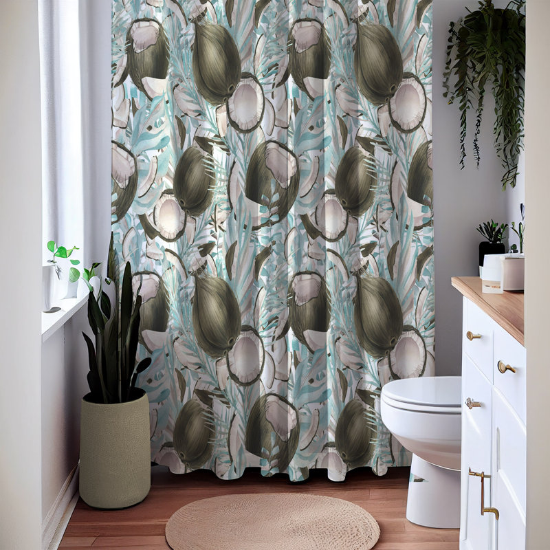 Shower Curtain, 72" H x 70" W