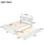 Lit simple avec lit gigogne et bibliothèque de tête de lit avec cadre en bois de pin rose facile à assembler-397519854-412565338