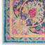Multi Floral Thick Modern Easy To Clean Luxurious Traditional Rug For Bedroom, Living Room, Dining Room-1332931918