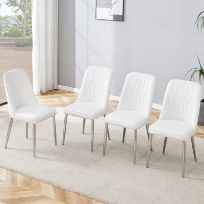 Ensemble de 2 chaises de salle à manger minimalistes modernes