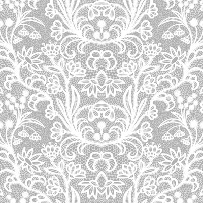 Peel & Stick Damask Tile