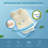 Ergonomic Memory Foam Cervical Pillow – Contour Support for Side, Back & Stomach Sleepers-250295261
