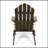 Foldable Acacia Wood Adirondack Chair, Classic Slat Design For Outdoor Comfort And Space-Saving Convenience-1365341609