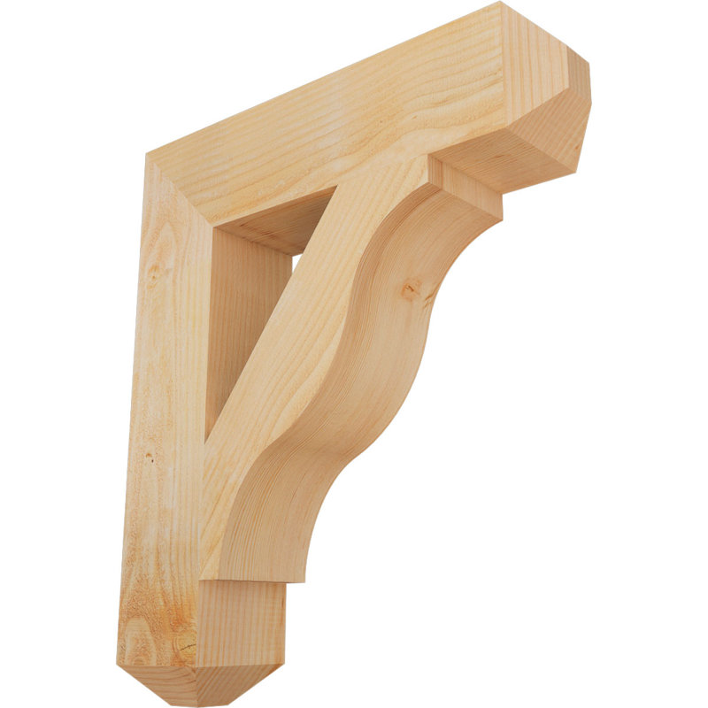 Support pour artisan Funston, H 30 po x l 6 po x P 26 po, Sapin de Douglas, Sciage brut