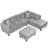 L-Shaped Sectional Sofa-2128197751