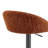 Felomina Fabric Gaslift Swivel Bar Stool-708288871