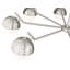 Lustre 8 lumières Trombetta en noir mat-837969814