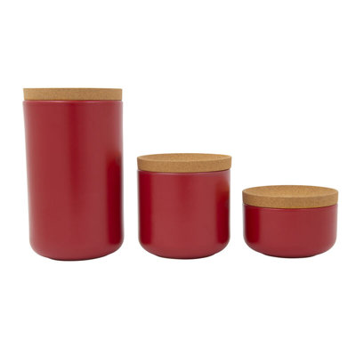 Kamenstein 3-Piece Ceramic Canister Set