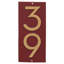 Plaque d’adresse murale sur 1 ligne flottante-41299754-41299924-41303796