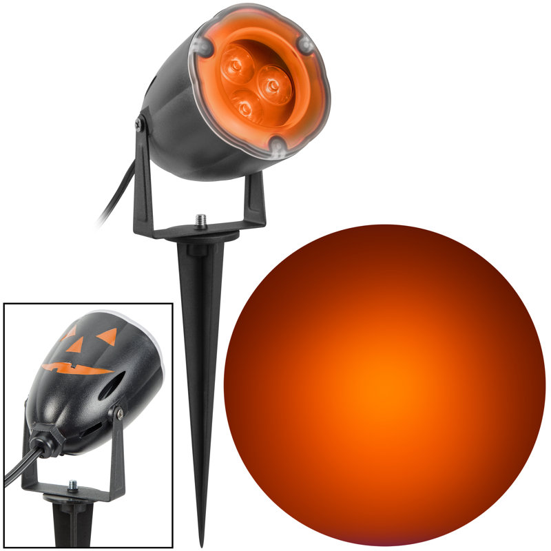 LED Light Projection, Orange