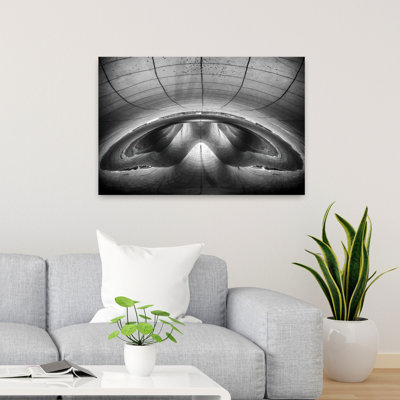 Lost In Universe Abstract Contemporary Sunrise Landscape Wall Art