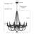 Speier 12-Light Wagon Wheel Chandelier-915119693