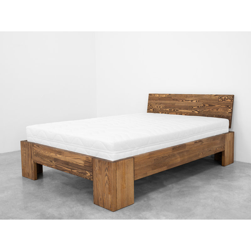 Derringer Solid Wood Bed, European Double (149 x 208cm)