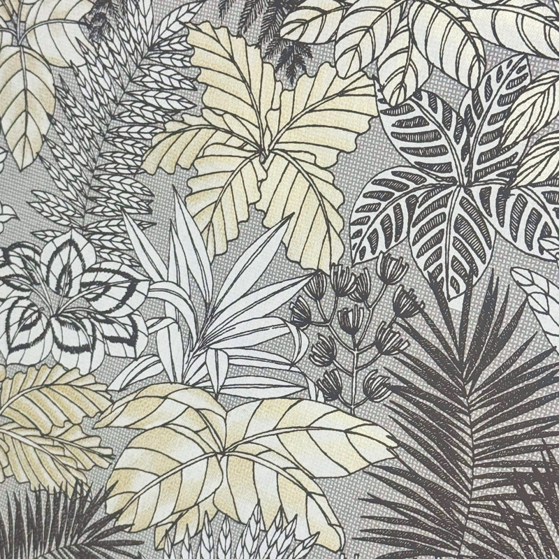 Rouleau de papier peint floral , Blanc