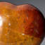 Petrified Wood Heart Cloche (0.55 Lbs)