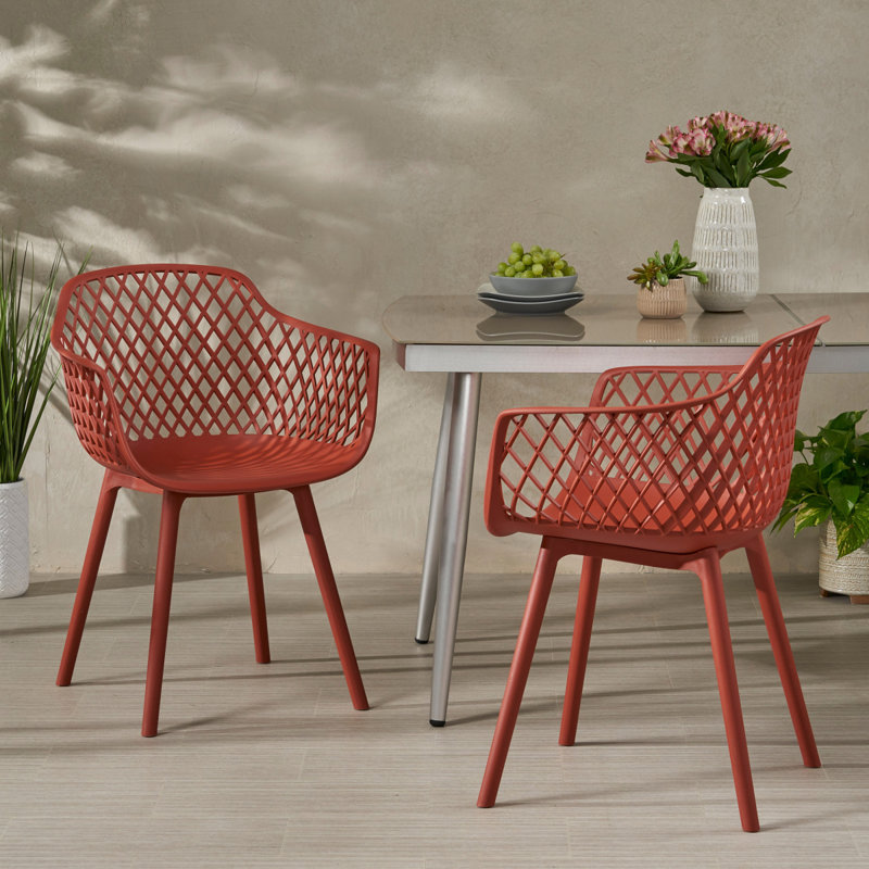 Chaise coquelicot
