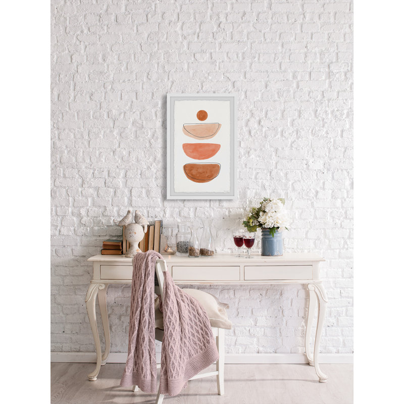 Spine Structure - Single Picture Frame Painting, 45cm H x 38cm W x 3.81cm D