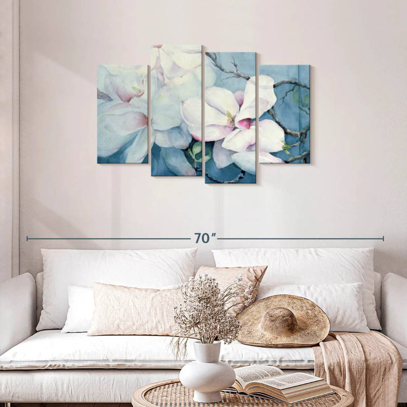 Harnek Magnolia Soulangeana horizontal, H 27 po x l 43 po