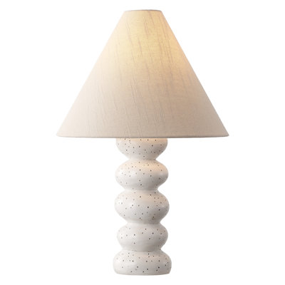 Lampkin 24" H White Resin Table Lamp